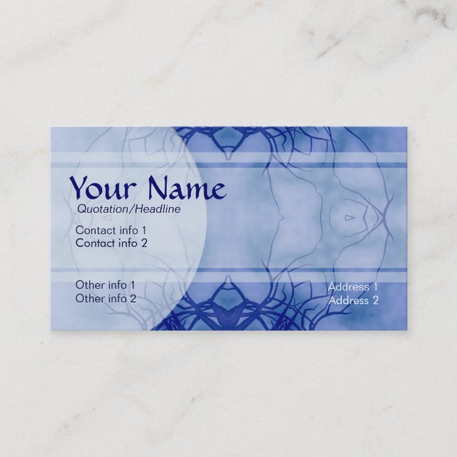 Carte de visite Forestable (Devant)