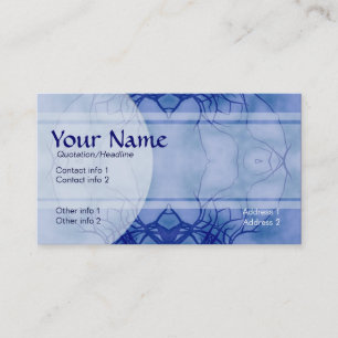 Carte de visite Forestablue