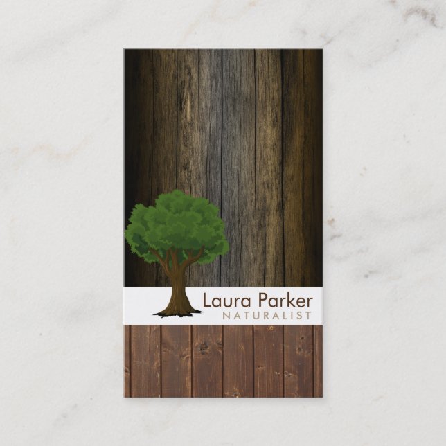 Carte De Visite Forêt naturelle Entretien des arbres Paysage pelou (Devant)