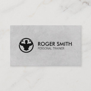Carte De Visite Formateur personnel   Entraîneur Fitness