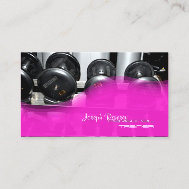 Carte De Visite Formateur personnel PixDezines (Devant)