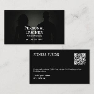 Carte De Visite Formateur personnel QR personnalisé