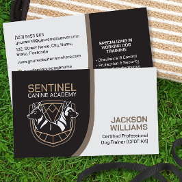 Carte De Visite Formation K9 - Entraîneur de chiens - Comportement