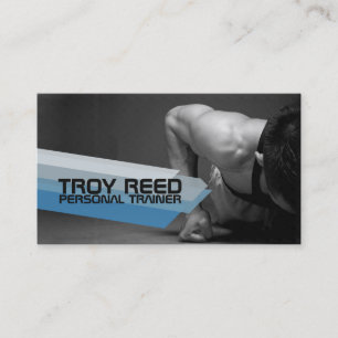 Carte De Visite Formation Personnelle Moderne, Fitness