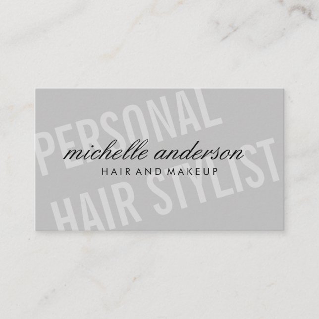 Carte De Visite Forme volumineuse/dynamique (Devant)