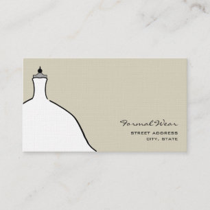 Carte De Visite Formelle Wear Boutique - Mariage complet