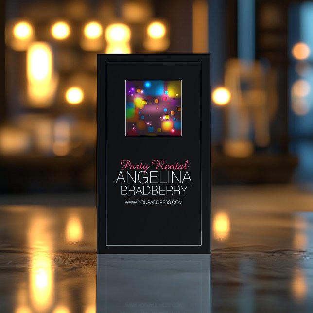 Carte De Visite Fournitures de location de vaisselle de déco (Perfect for business)