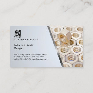 Carte de visite Fournitures matérielles de noeuds 