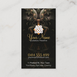 Carte de visite fractal Magic Shell