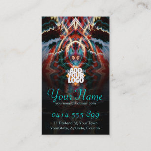 Carte de visite fractal TribalSheild