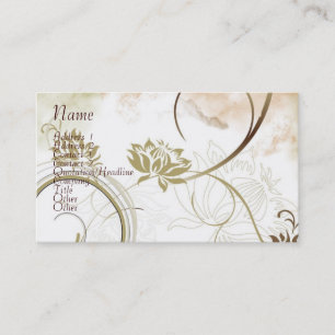 Carte De Visite Fractales - personnaliser