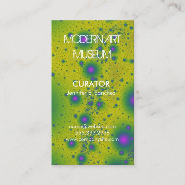 Carte De Visite Fractures (Devant)