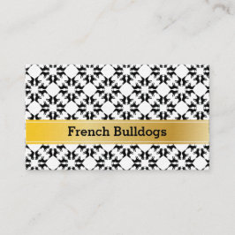 Carte De Visite French Bulldog luxe