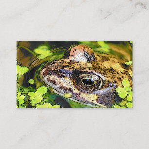 CARTE DE VISITE FROG