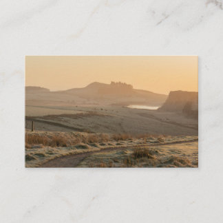 Carte De Visite Frosty Morning at Steel Rigg
