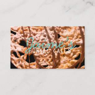 Carte De Visite Fruits Alimentation Camion Boulon Turquoise noir