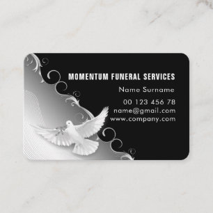 Carte De Visite Funérailles
