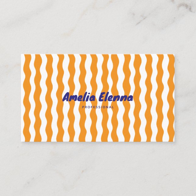 carte de visite funky soft (Devant)