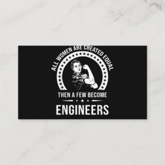 Carte De Visite Funny Engineer For All Women