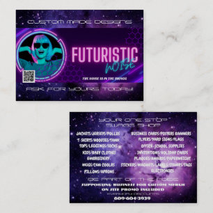 Carte de visite FuturisticNOISE