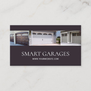 Carte De Visite Garage Doors Installation & Services Business Card