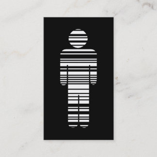 Carte De Visite garçon de code barres