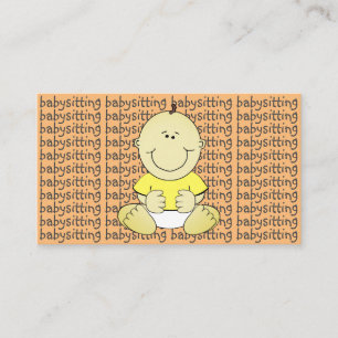 Carte De Visite Garde d'enfants Fournisseur de services de garde d