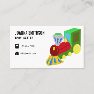 Carte De Visite Garde d'enfants Gardergarten Babysitter