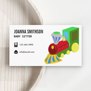 Carte De Visite Garde d'enfants Garderie Jardin d'enfants Baby-sit