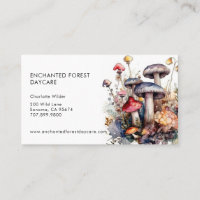 Garderie pour enfants de champignons de forêt ench