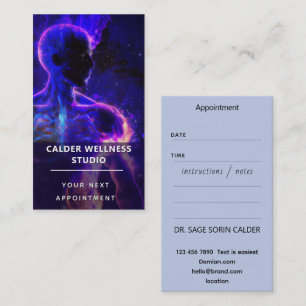 Carte De Visite Gardien de Lumière   Figure énergétique