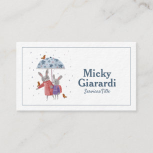 Carte De Visite Gardienne d'art pour enfants, nounou, tutrice