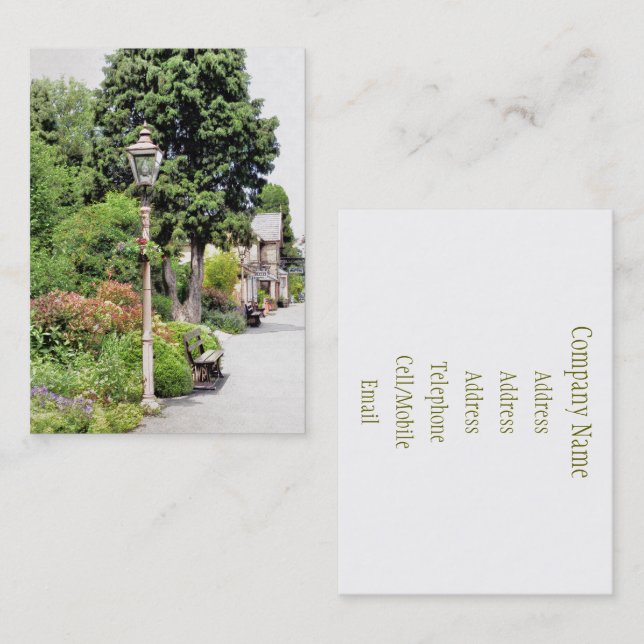 CARTE DE VISITE GARE (Devant / Derrière)