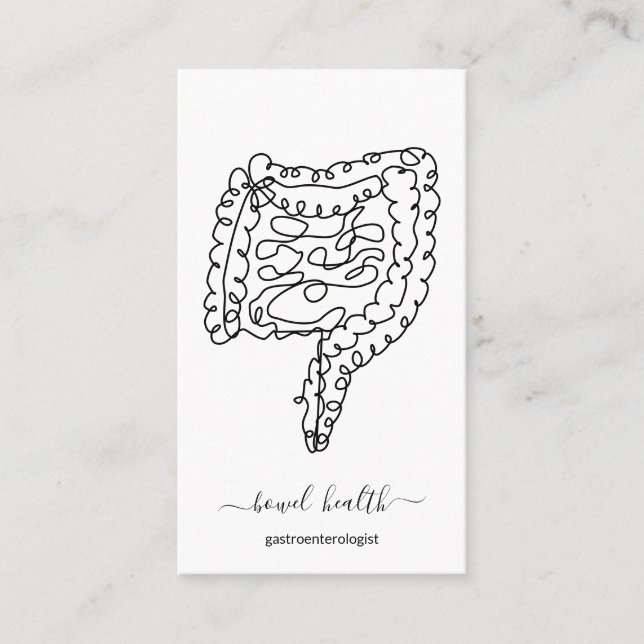 Carte De Visite gastroentérologue Bowl (Devant)