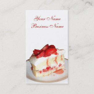 Carte De Visite Gâteau