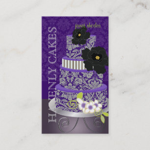 Carte De Visite Gâteau/boulangerie/pâtisserie Plum Pudding de PixD
