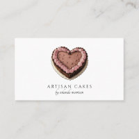Gâteau Élégant Boulangerie Gâteau en forme de cœur