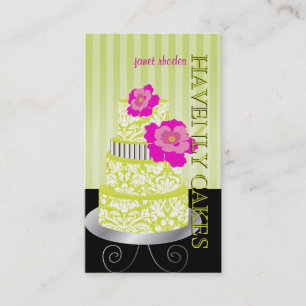 Carte De Visite Gâteau mousseline de PixDezines Keylime/pâtisserie