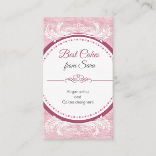 Carte De Visite gâteaux, gâteaux 3D faits main, pâtisseries