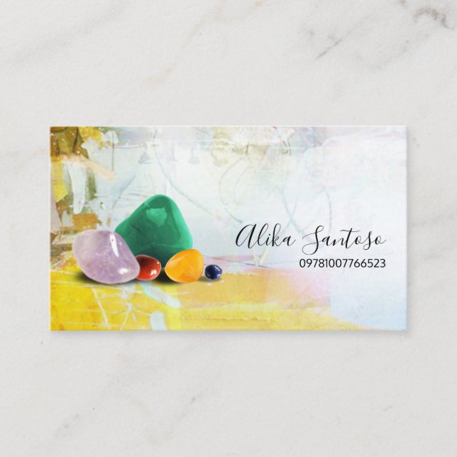 Carte de visite Gemstone (Devant)