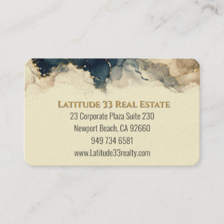 Carte de visite générale de Latitude 33 Realty