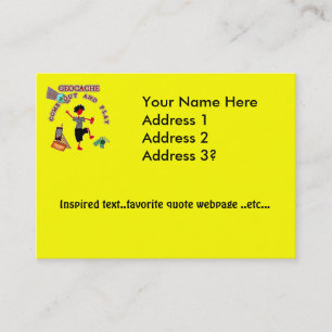 Carte De Visite Geocache sortent et jouent