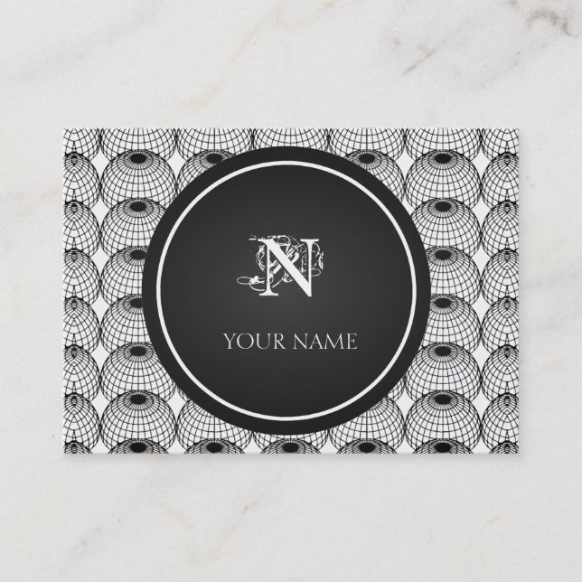 Carte De Visite Géométrique moderne (Devant)