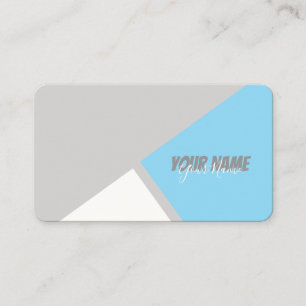 Carte De Visite geometris moderne