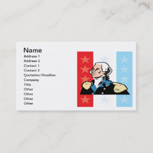 Carte De Visite George Washington