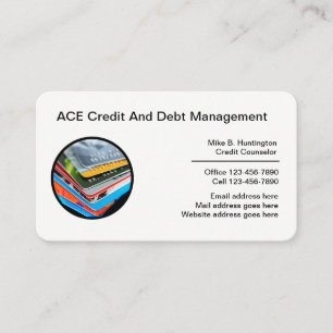 Carte De Visite Gestion Du Crédit Et De La Dette Des Consommateur