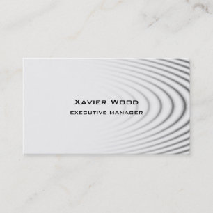 Carte De Visite Gestionnaire professionnel élégant et moderne tend