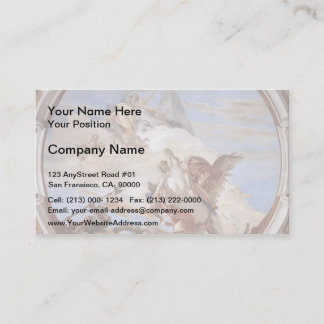 Carte De Visite Giovanni Battista Tiepolo : Bellerophon sur Pegasu
