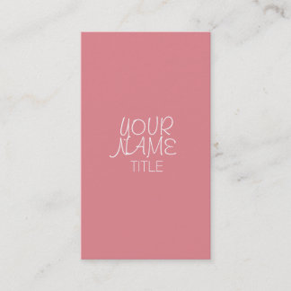 Carte De Visite Glace fraise Freehand simple