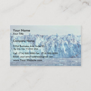 Carte De Visite Glacier de Colombie